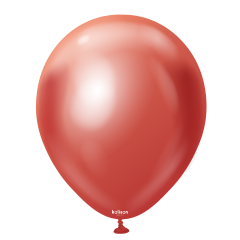 BALAO 12" R MIRROR RED 10 UNID