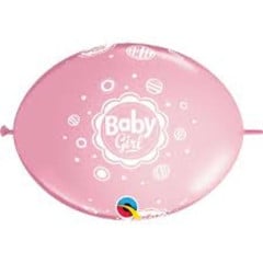BALAO 12"QLINK ROSA PC50 BABY GIRL-PONTOS