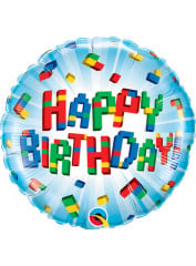 BALAO 09" REDONDO SOLTO BDAY EXPLODING BLOCKS