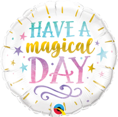 BALAO 09" REDONDO SOLTO HAVE A MAGICAL DAY