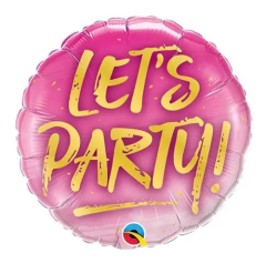 BALAO 09" REDONDO SOLTO LET'S PARTY!