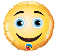 BALAO 09" REDONDO SOLTO SMILE FACE