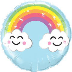 BALAO 09" REDONDO SOLTO SUNSHINE RAINBOW