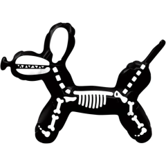 BALAO 14" SHAPE SOLTO BALLOON DOG SKELETON