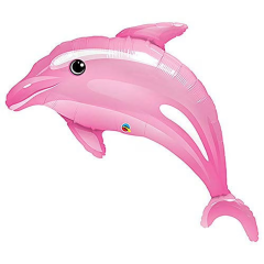 BALAO 14" SHAPE SOLTO DELIGHTFUL PINK DOLPHIN