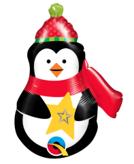 BALAO 14" SHAPE SOLTO PRECIOUS PENGUIN
