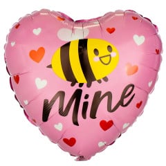 BALAO 18" CORACAO PC1 BEE MINE HEARTS