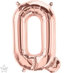 BALAO 34" LETRA PC1 Q OURO ROSE