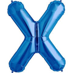 BALAO 34" LETRA PC1 X AZUL