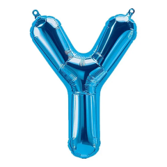 BALAO 34" LETRA PC1 Y AZUL