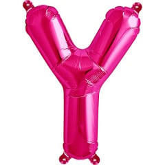 BALAO 34" LETRA PC1 Y MAGENTA