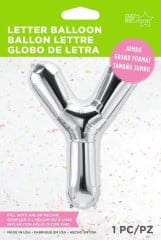 BALAO 34" LETRA PC1 Y PRATA