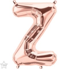 BALAO 34" LETRA PC1 Z OURO ROSE