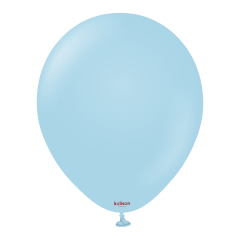 BALAO 5" R MACARON BLUE 50 UNID