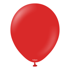 BALAO 5" R STANDARD RED 50 UNID