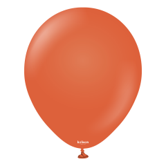 BALAO 5" R RETRO RUST ORANGE 50 UNID
