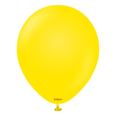 BALAO 5" R STANDARD YELLOW 100 UNID