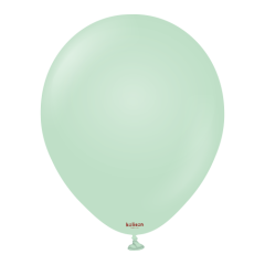 BALAO 5" R MACARON PALE GREEN 50 UNID