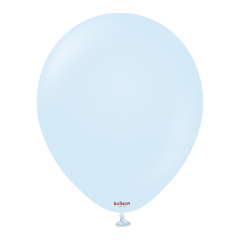 BALAO 12" R MACARON BABY BLUE 50 UNID