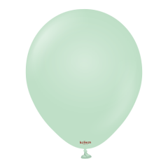 BALAO 12" R MACARON PALE GREEN 50 UNID