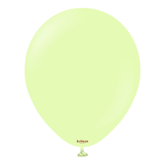 BALAO 12" R MACARON PISTACHIO 50 UNID