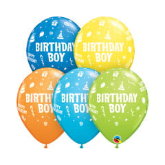 BALAO 11" R SORT ESP PC50 BDAY BOY