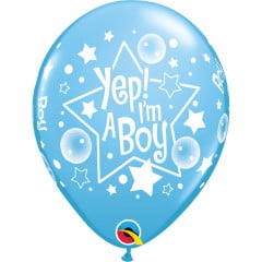 BALAO 11" R AZUL CLARO PC50 YEP! I'M A BOY