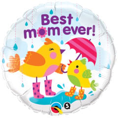 BALAO 18" REDONDO PC1 BEST M(FLOWER)M EVER RAINDROPS