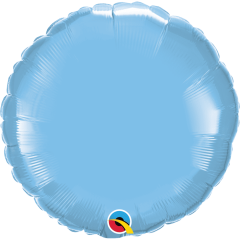 BALAO 18" REDONDO SOLTO PALE BLUE