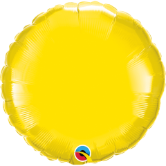 BALAO 18" REDONDO SOLTO YELLOW