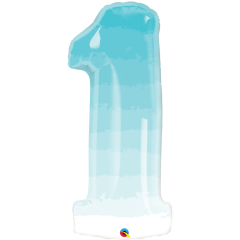 BALAO 38" SHAPE PC1 NUMBER ONE BLUE OMBRE