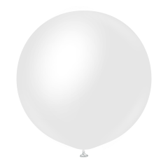 BALAO 36" R OPAQUE SATIN SNOW WHITE 2 UNID