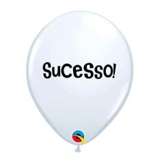 BALAO QUALATEX 11" ESTAMPADO - PACOTE FESTIVO COM 6 UNIDADES - SUCESSO!
