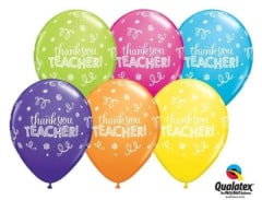 BALAO 11" R SORT TROP PC50 THANK YOU TEACHER!