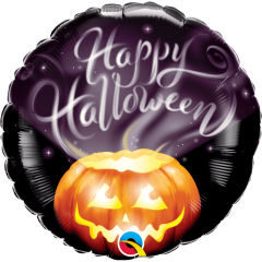 BALAO 18" REDONDO PC1 HALLOWEEN WISPY SMOKE