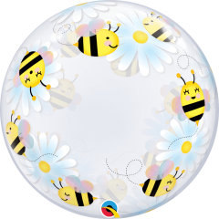 BALAO 24" DECO BUBBLE PC1 SWEET BEES & DAISIES