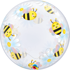 BALAO 24" DECO BUBBLE PC1 SWEET BEES & DAISIES