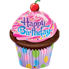 BALAO 35" SHAPE PC1 BDAY FROSTED CUPCAKE