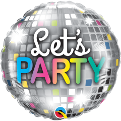 BALAO 18" REDONDO PC1 LET'S PARTY DISCO BALL