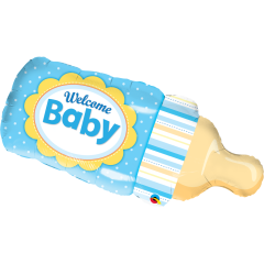 BALAO 39" SHAPE PC1 WELCOME BABY BOTTLE BLUE