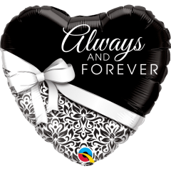 BALAO 18" CORACAO PC1 ALWAYS AND FOREVER