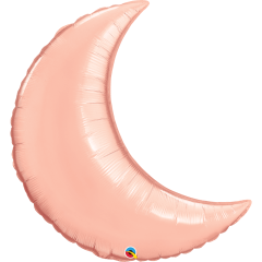 BALAO 35" LUA CRESCENTE PC1 ROSE GOLD PLAIN FOIL