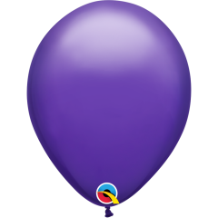 BALAO QUALATEX 11" PURPLE VIOLET COM 6 UNIDADES
