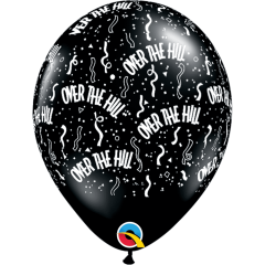 BALAO QUALATEX 11" ESTAMPADO - PACOTE FESTIVO COM 6 UNIDADES - OVER THE HILL