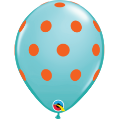 BALAO QUALATEX 11" ESTAMPADO - PACOTE FESTIVO  COM 6 UNIDADES - POA COLORIDO