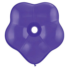 BALAO 6" GEO VIOLETA PC50 QUALATEX LS LATEX BLOSSOM