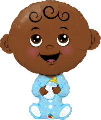 BALAO 38" SHAPE PC1 BABY BOY-DARK SKIN TONE