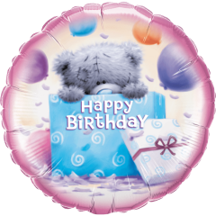 BALAO 18" REDONDO PC1 MTY-TATTY TEDDY BDAY PRESENT