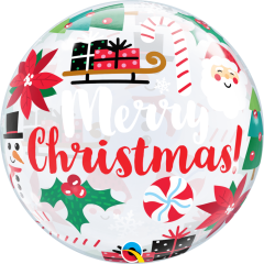 BALAO 22" BUBBLE SIMPLES PC1 EVERYTHING CHRISTMAS