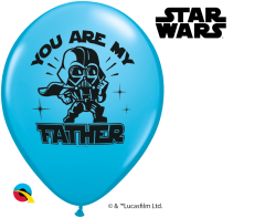 BALAO 11" R AZUL OVO PC25 STAR WARS: YOU ARE MY FATHER